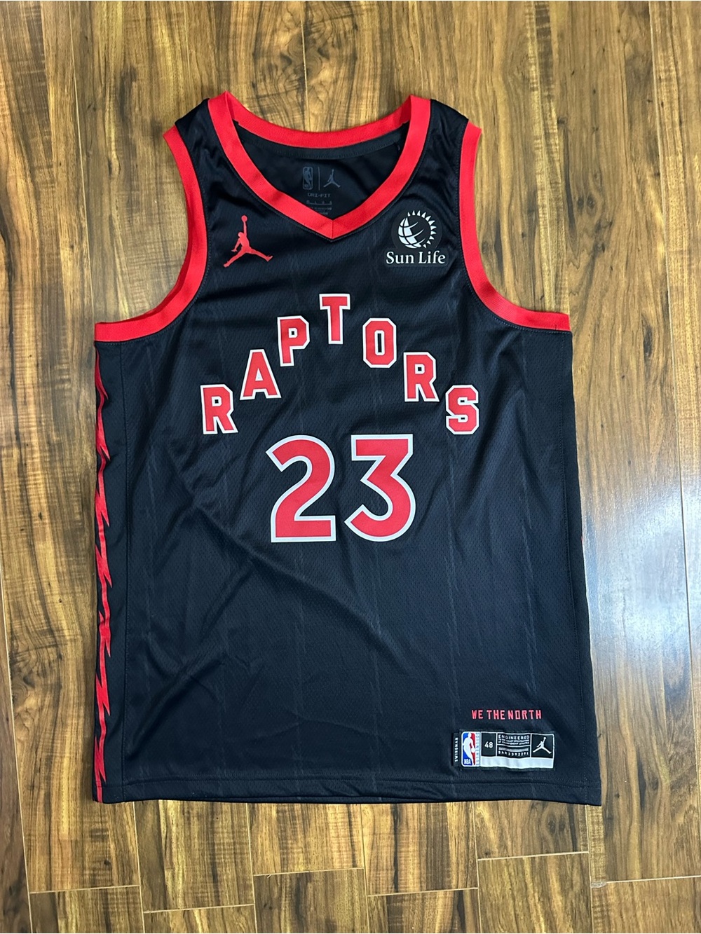 Toronto Raptors Fred Vanvleet Alternate Jersey